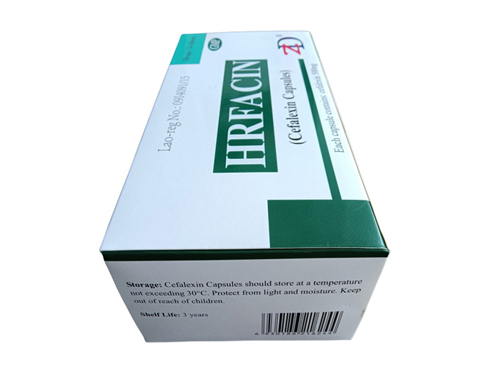 Cefalexin Capsules 500mg For Sensitive Bacteria Treatment