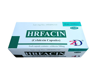 Cefalexin Capsules 500mg For Sensitive Bacteria Treatment 