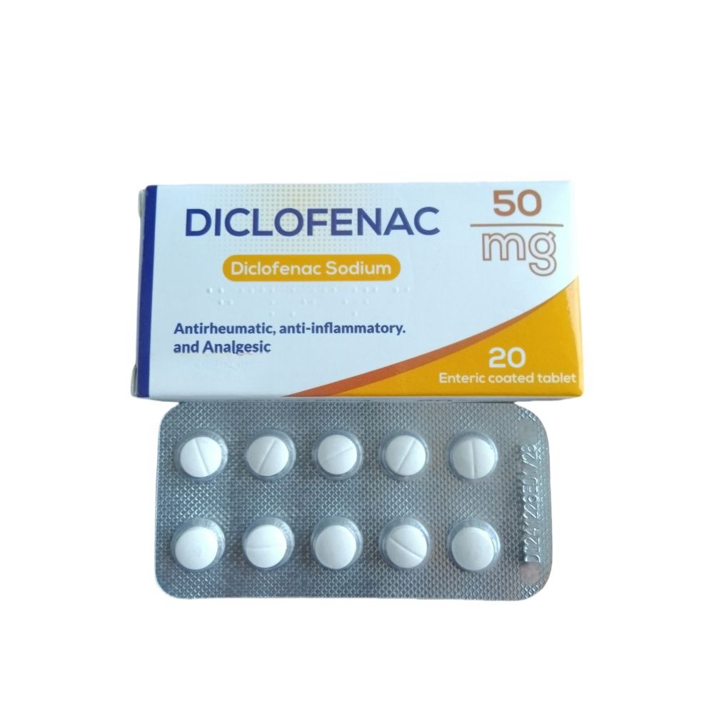 Diclofenac Sodium Enteric Coated Tablets 50mg