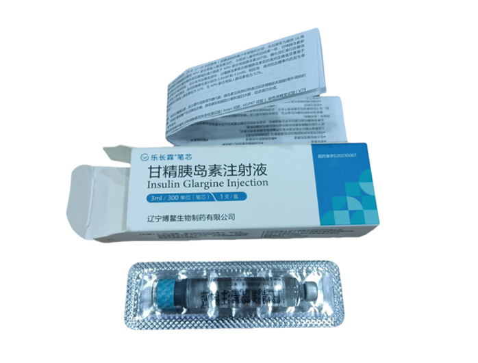 Cartridge Refilled Insulin Glargine For Injection 300IU/3ml