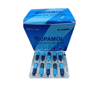 Paracetamol+Ibuprofen Caps