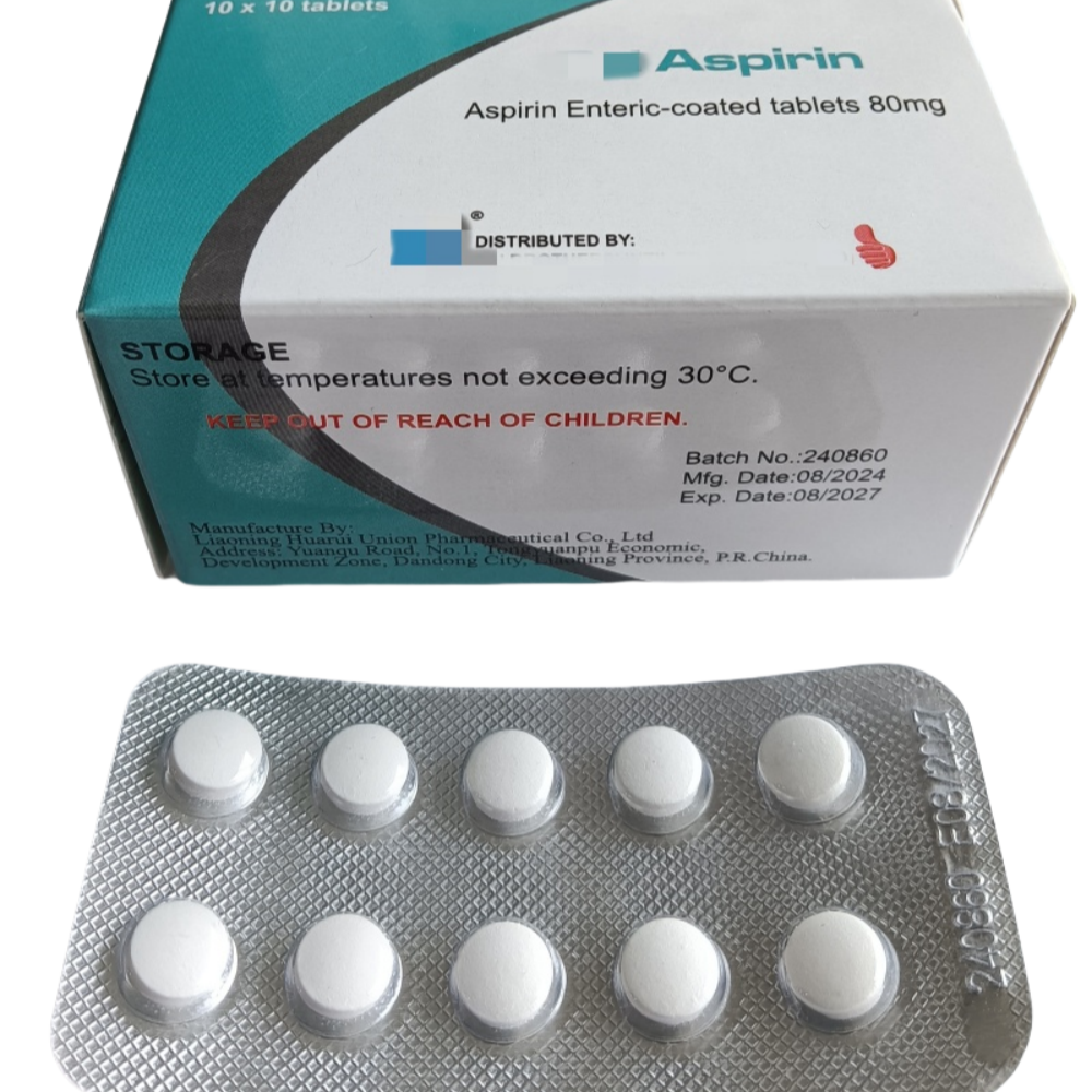 Aspirin enteric coated tablets 80mg