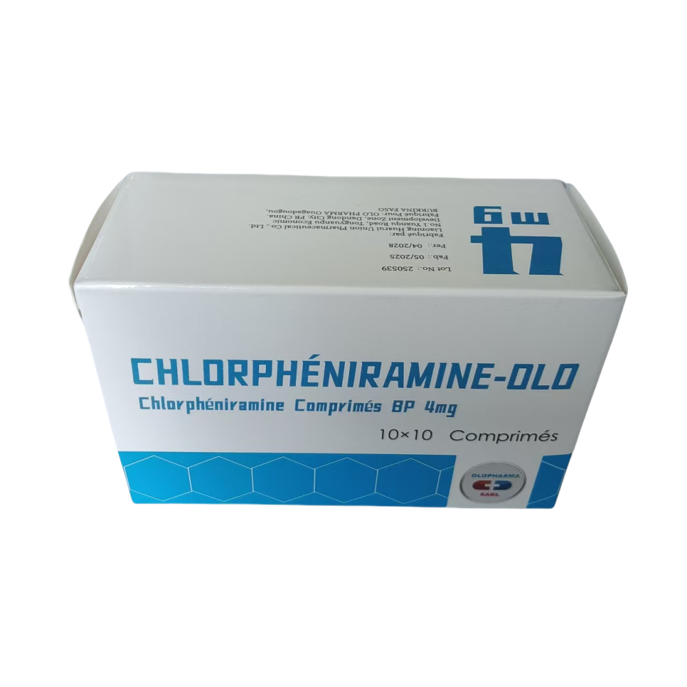 Chlorphenamine Maleate Tablets 4mg
