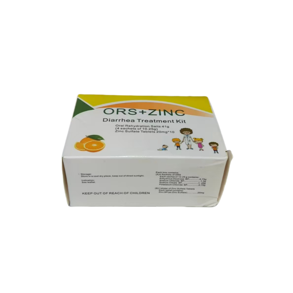Oral Rehydration Salts + Zinc Sulfate Tablets