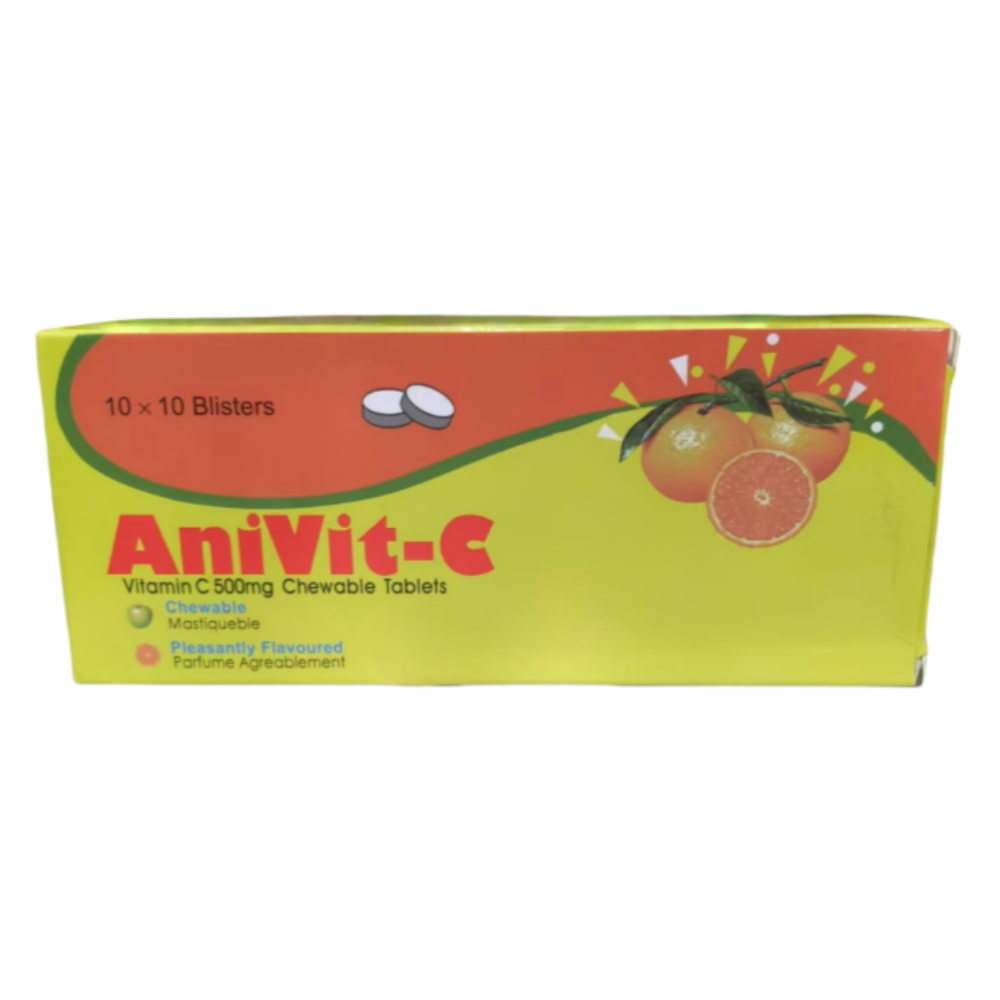 Dietary Supplement Vitamin C Chewable Tablets 500mg for VC Deficiency