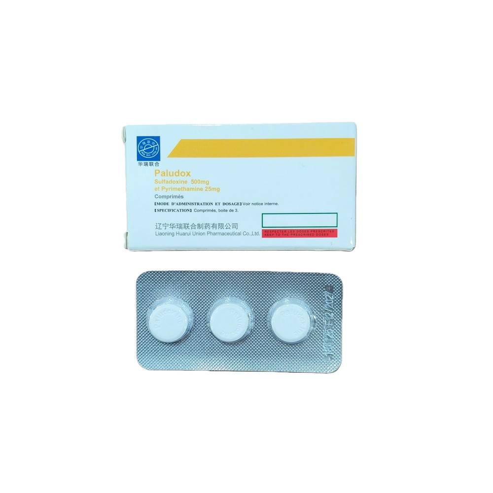 Sulfadoxine and Pyrimethamine Tablets 500+25mg